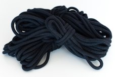 Bavlněný provaz - černý