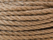 Jutový provaz - 6 mm neopracovaný metráž