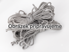 Jutový provaz - červený