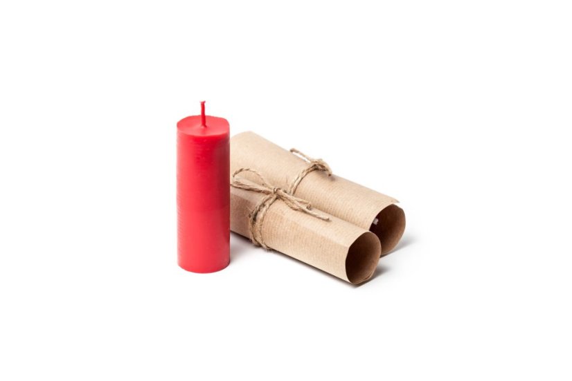 Malá svíčka - Barva: Červená