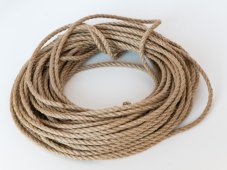 Jutový provaz - 5 mm neopracovaný metráž